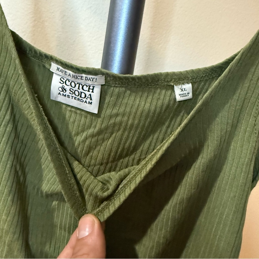 Scotch & Soda Olive Tank Top - Picture 4 of 6
